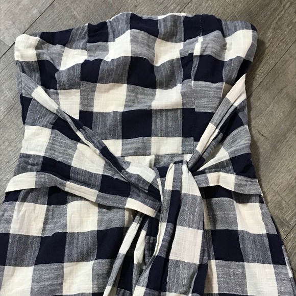Plaid Summer Mini dress size small - Picture 2 of 6